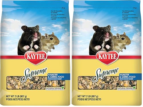 Kaytee Supreme Hamster & Gerbil Food, 2 Lb (Pack of