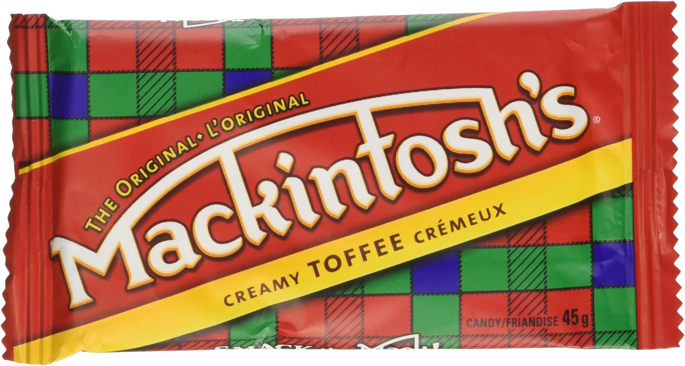 Nestle Mackintosh Toffee Bars - 12 Pack of 45 gram Bars | Imported from Canada