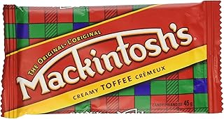 Nestle Mackintosh Toffee Bars - 12 Pack of 45 gram Bars | Imported from Canada