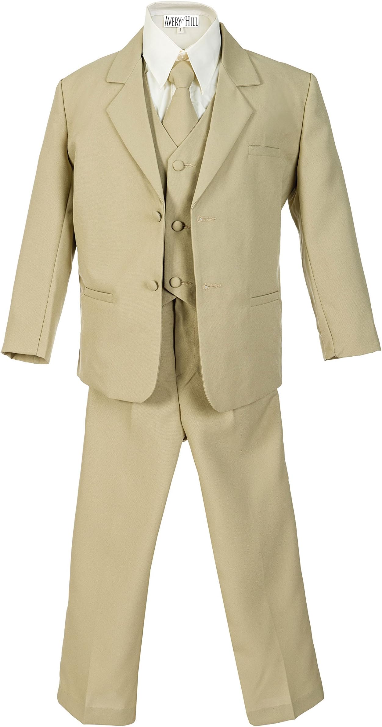 Avery Hill Boys Formal 5 Piece Suit with Shirt and Vest