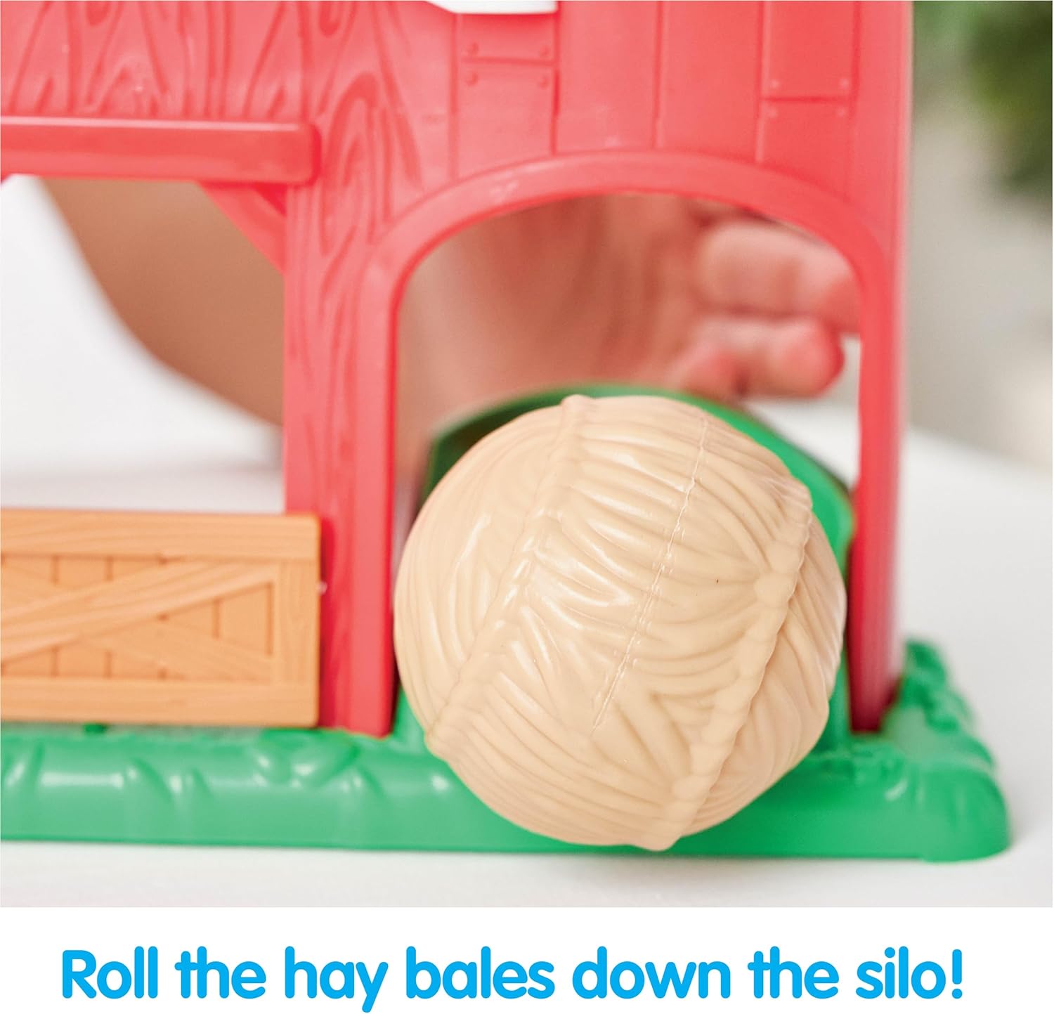 Kidoozie Barnyard Farm Playset - Lights, Melodies & Hay Bale Fun for Your Little Farmer Ages 18+ Months
