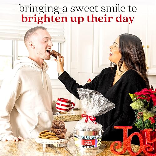 Miniatura 3 de David's Cookies Regalo de galletas de Pascua, dulces gourmet con brownies de chispas de chocolate y galletas de trozos de chocolate, viene en un