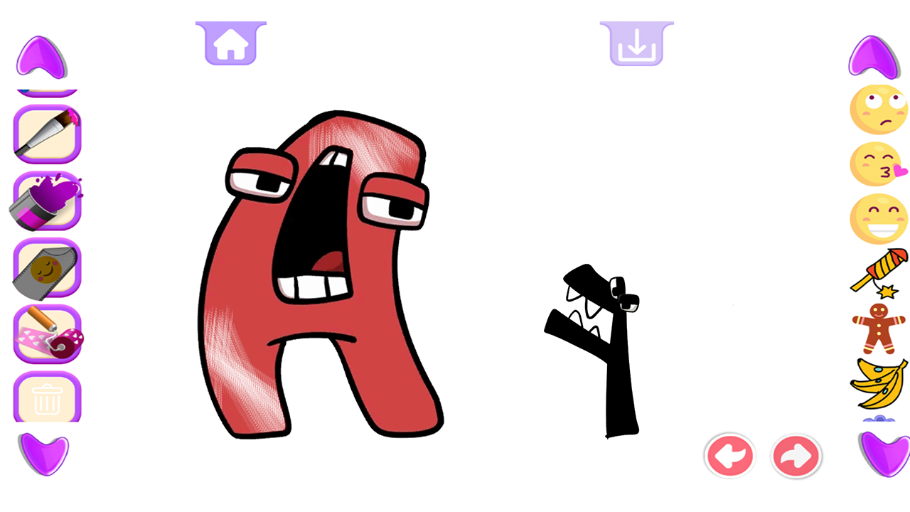 Alphabet Lore Coloring Game - App on Amazon Appstore