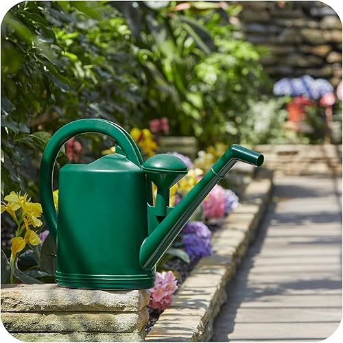 Miniatura 2 de Consolidated Plastics Regadera suiza duradera con protección UV, mango ergonómico para jardinería interiorexterior, fabricada en Suiza (10 litros,