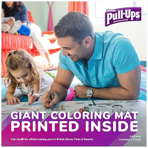 Miniatura 6 de Pull-Ups Learning Designs - Pantalones de entrenamiento para niñas, 2T-3T (18-34 libras), 25 unidades (el embalaje puede variar)