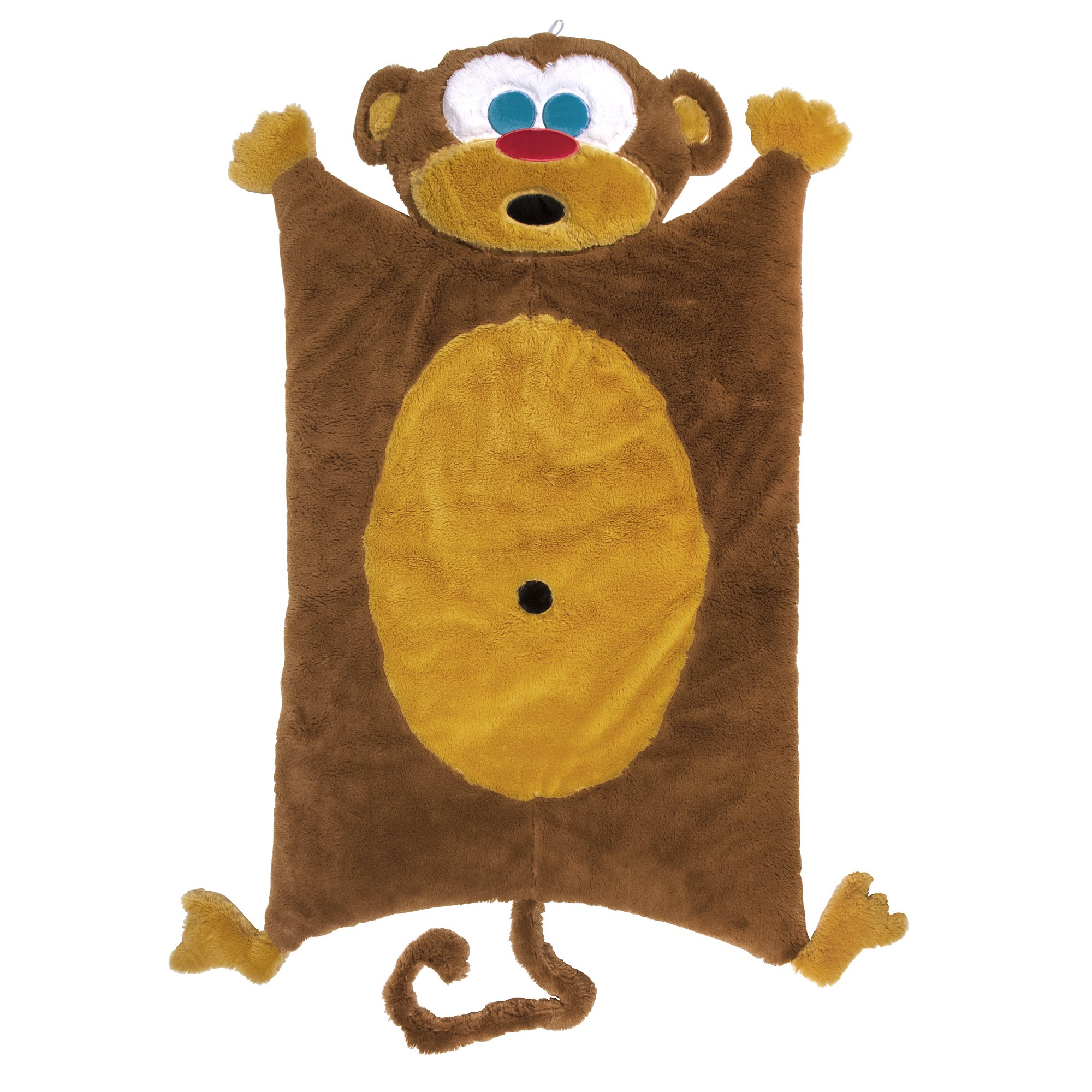 Sozo Baby-boys Newborn Monkey Cuddle Mat 0-4T Brown BMAT03