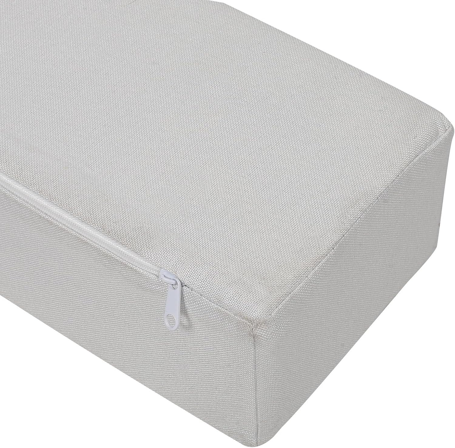 SUPVOX Bed Gap Filler Cushion Insert for Mattress and Wall, Beige
