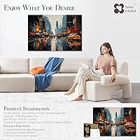 Vista 4 de Paquete de 8 Paneles Acústicos, Paneles de Pared Insonorizados, Paneles Absorbentes de Sonido de 48 X 32 Pulgadas, Paneles Acústicos Decorativos