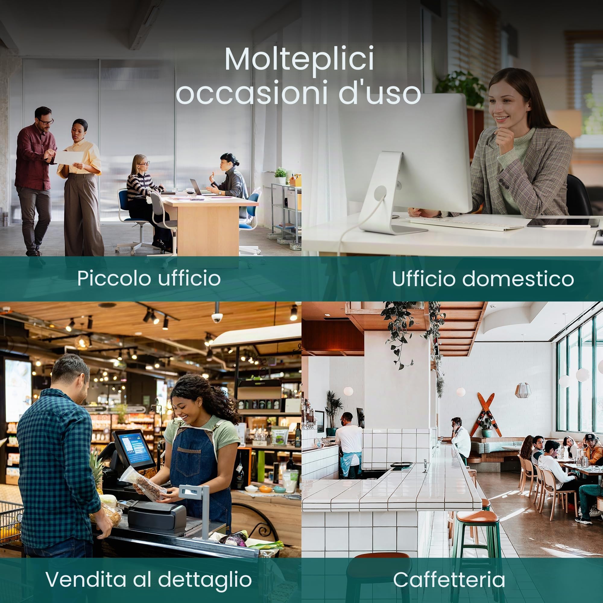 Switch di rete ES210GMP - Smart Desktop con 10 Porte Gigabit di cui 8 PoE+ - by Omada