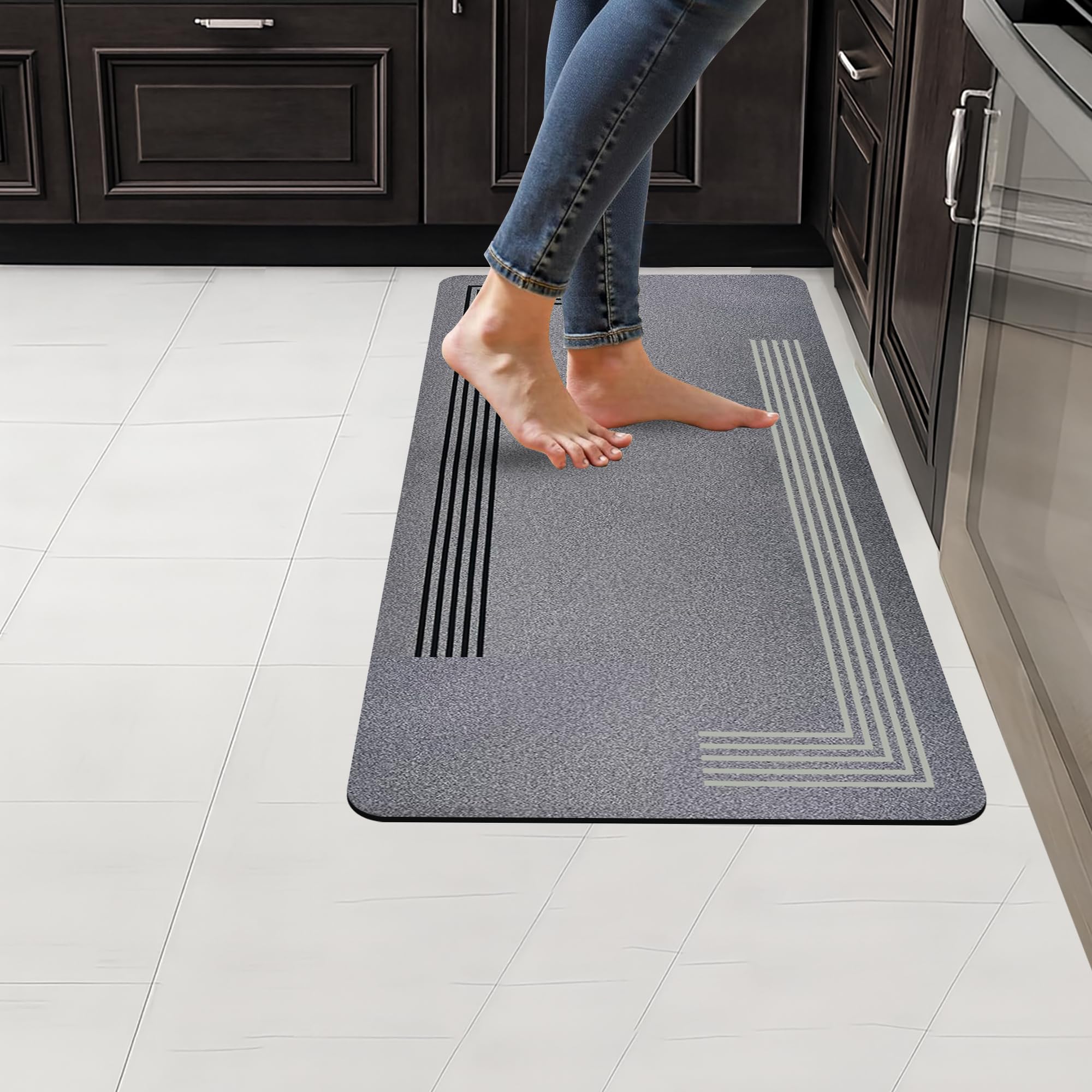 SITTELLA Kitchen Floor Mats - Waterproof & Anti-Slip -13 SITTELLA Kitchen Floor Mats - Waterproof & Anti-Slip -13