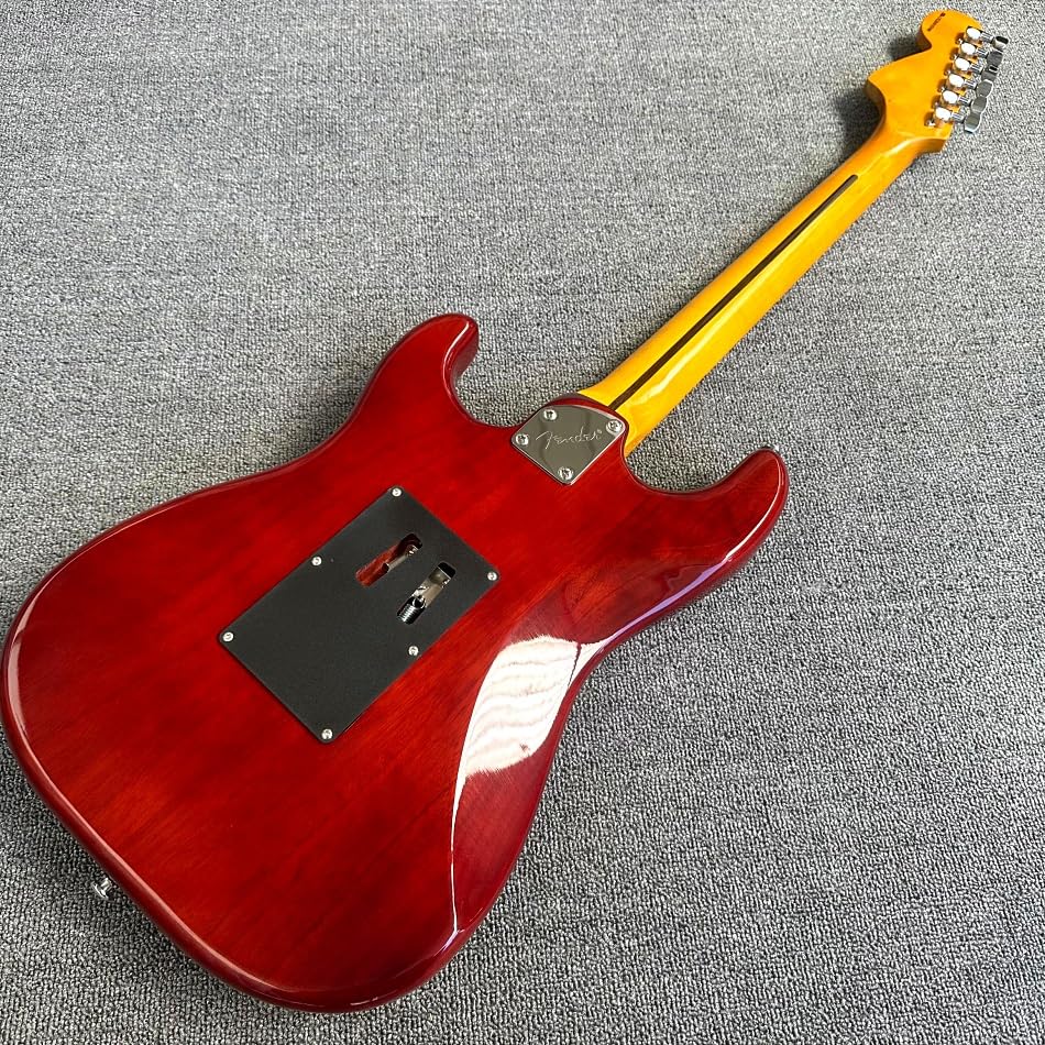 Chitarra elettrica Tremolo cromata con corpo personalizzato - Guitarra Electrica professionale e personalizzata