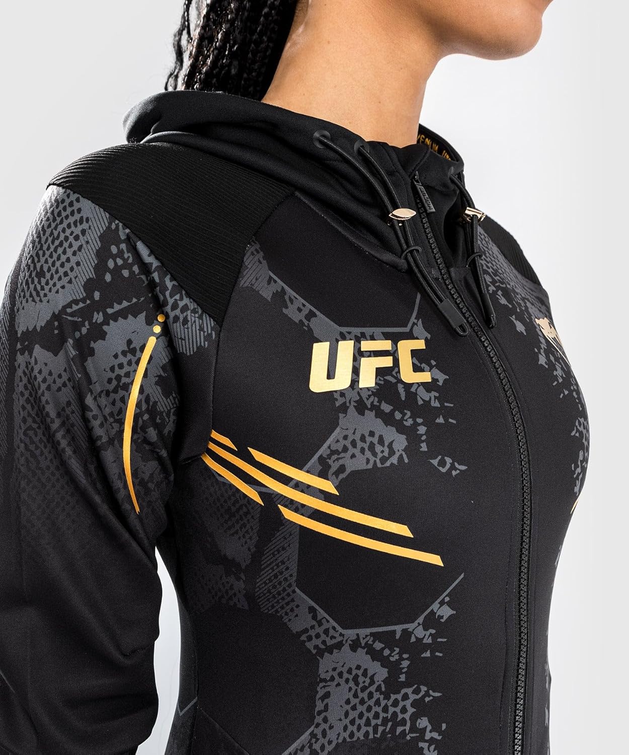Venum womens Ufc Adrenaline By Venum Authentic Fight Night Women's Walkout Hoodie - Image 5