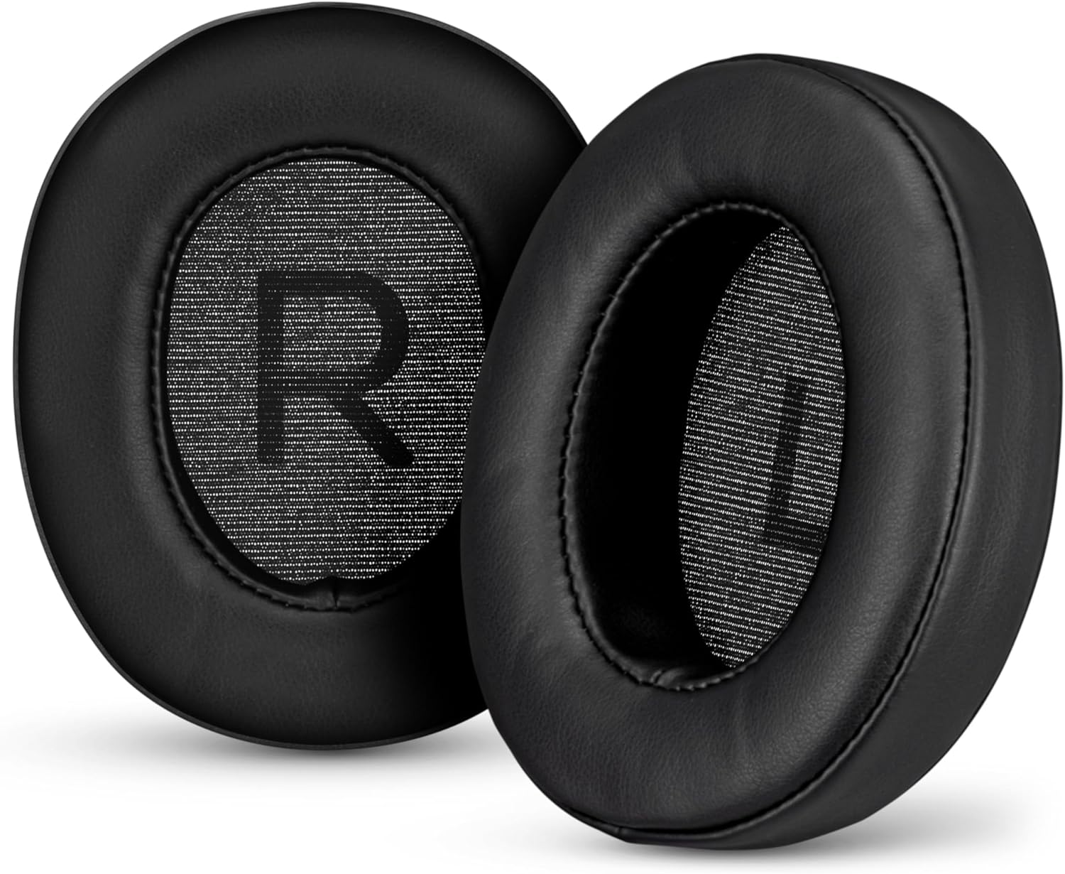 Replacement Earpads for Sennheiser Momentum 3 Wireless Headphones. Soft PU Leather, Memory Foam for Extra Comfort, Easy Installation Cushion Ear Pads, by Brainwavz (Black)