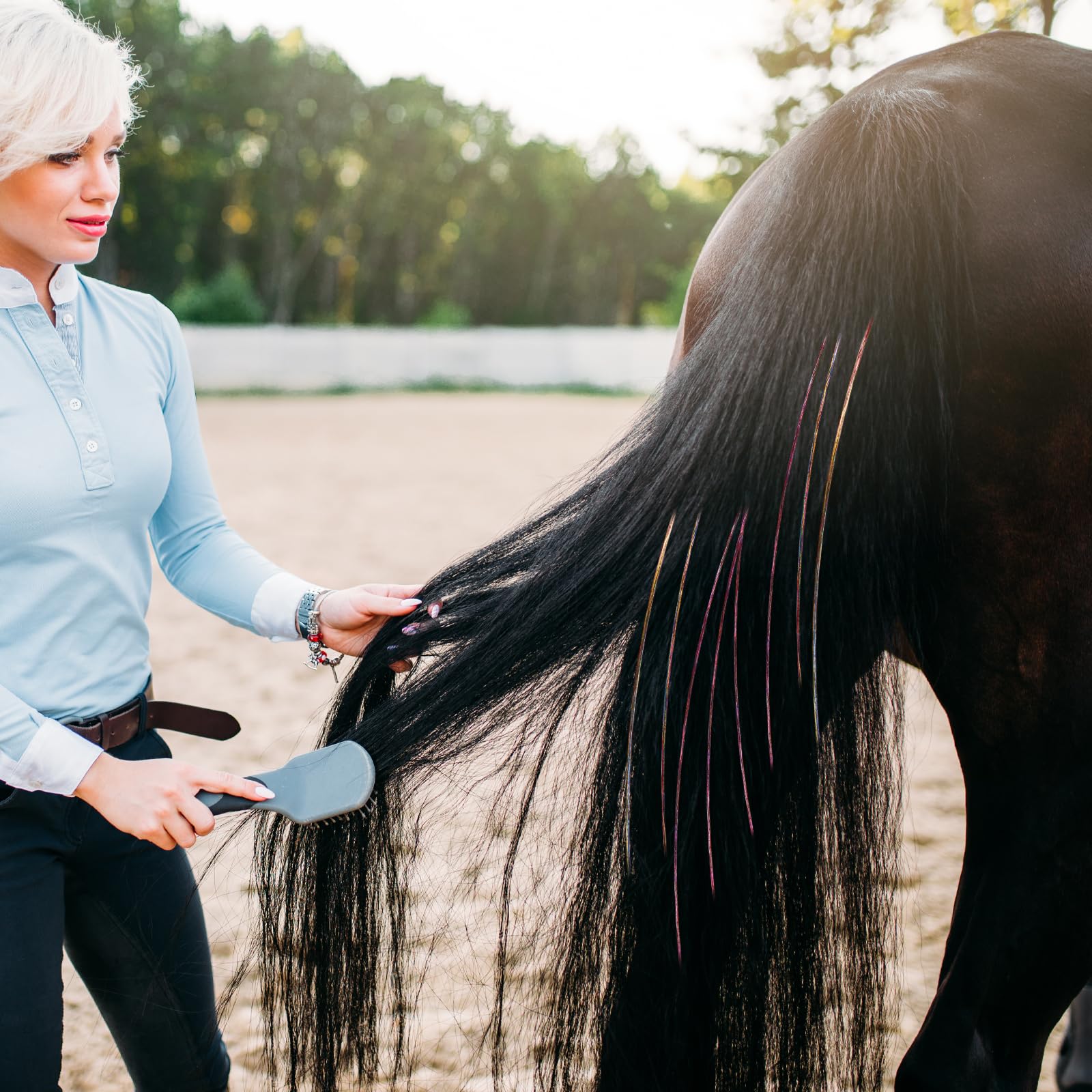 De manen van je paard of pony mooi vlechten? - Online Ruitershop Pas de Deux