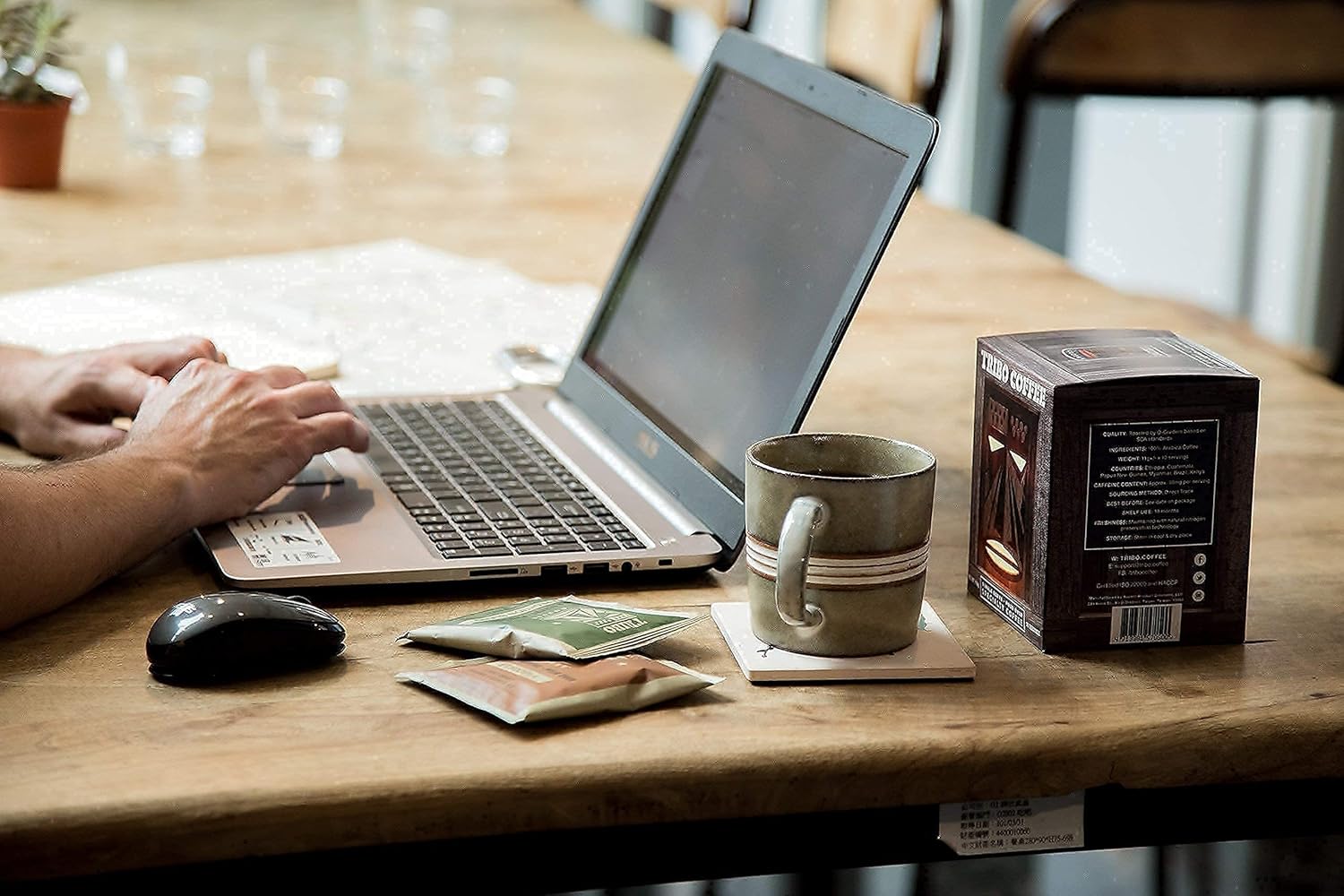 Tribo Coffee Single-Serve Portable Pour Over Drip Coffee | Medium-Dark Super Plus Bundle | 10 Servings per box (30 Servings)