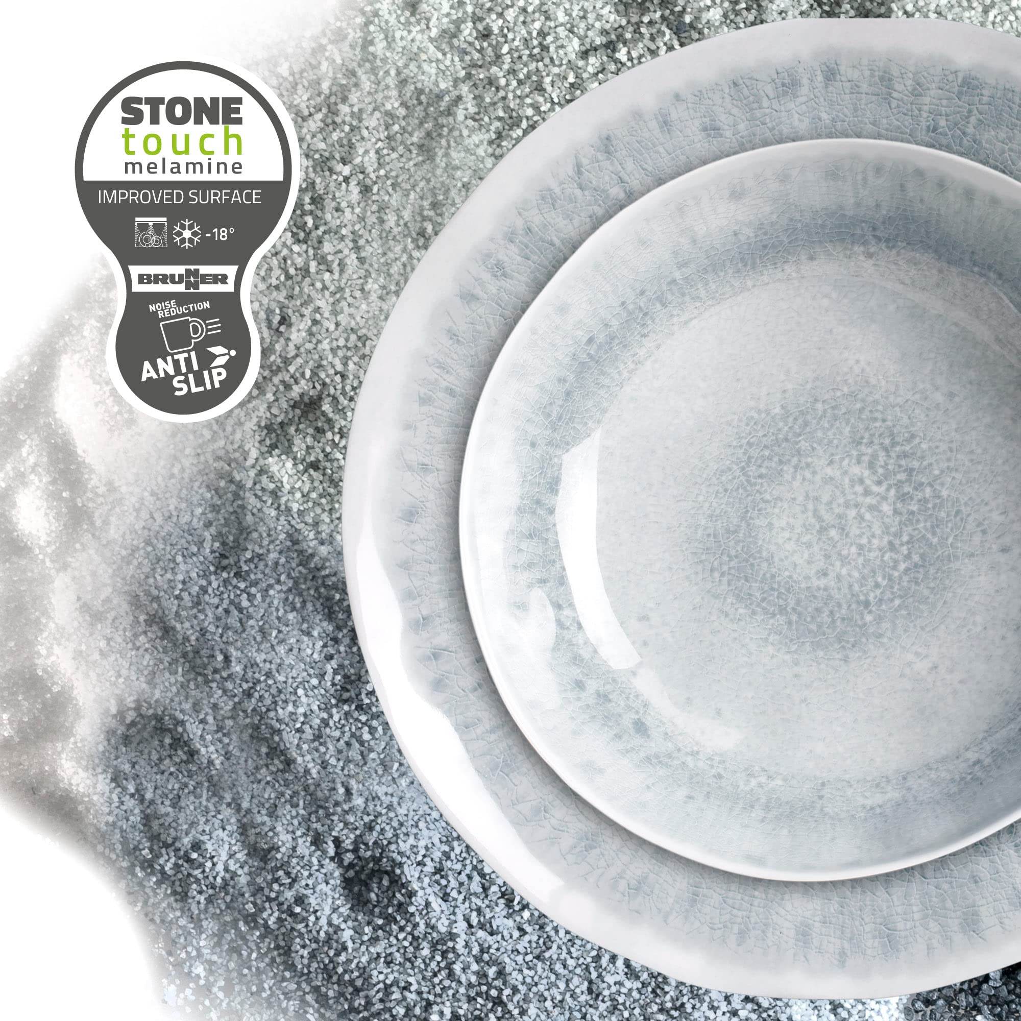 BRUNNER - Coppa Campeggio Brunner 0830030n C5x Insalatiera Pearl Bianco - View #3