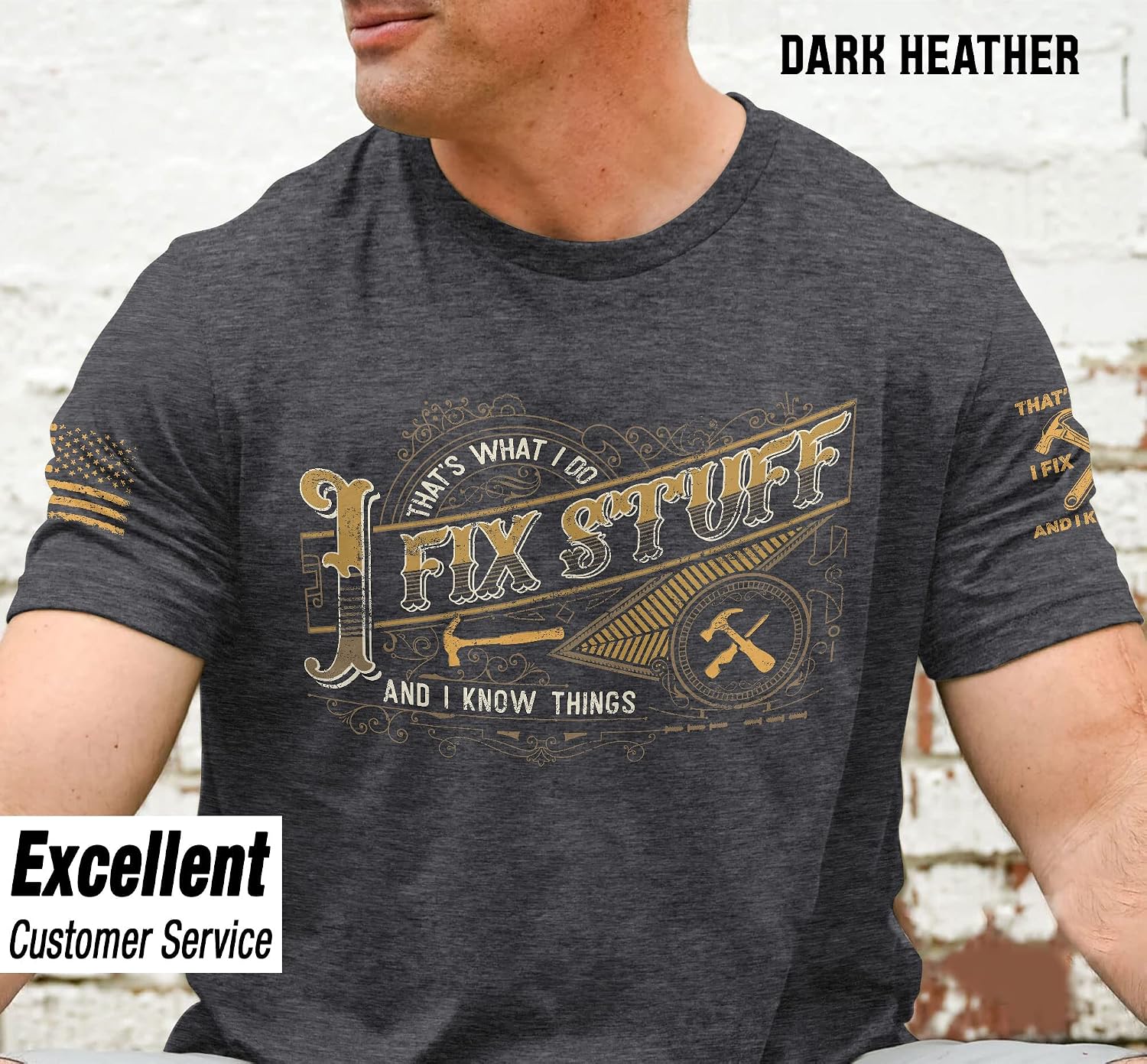 That's What I Do I Fix Stuff and I Know Things, I Fix Stuff and Know Things Tshirt for Men, Stuff for Men 14