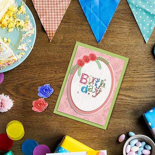 Miniatura 3 de 6 troqueles de corte de flores para hacer tarjetas de fondo, troqueles de flores, troqueles en relieve, plantilla de plantilla, herramienta para