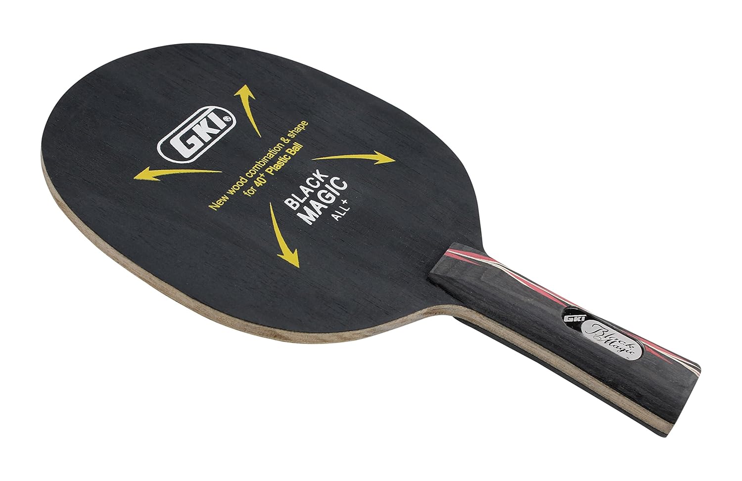GKI Carbon Fiber Magic Table Tennis Racket (Black) : Amazon.in: Sports ...