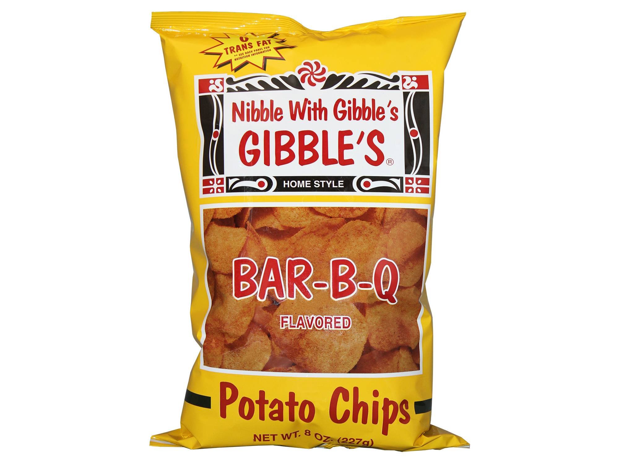 Gibble's BBQ Potato Chips - 8 Oz. (4 Bags)