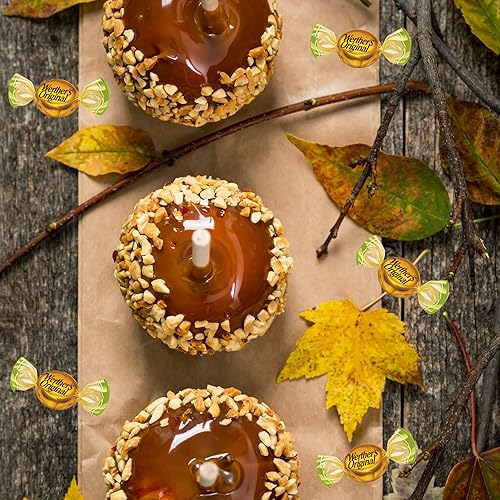 Miniatura 3 de Needzo Caramelo duro con centro relleno de manzana, caramelos compartibles envueltos individualmente, caramelos gourmet