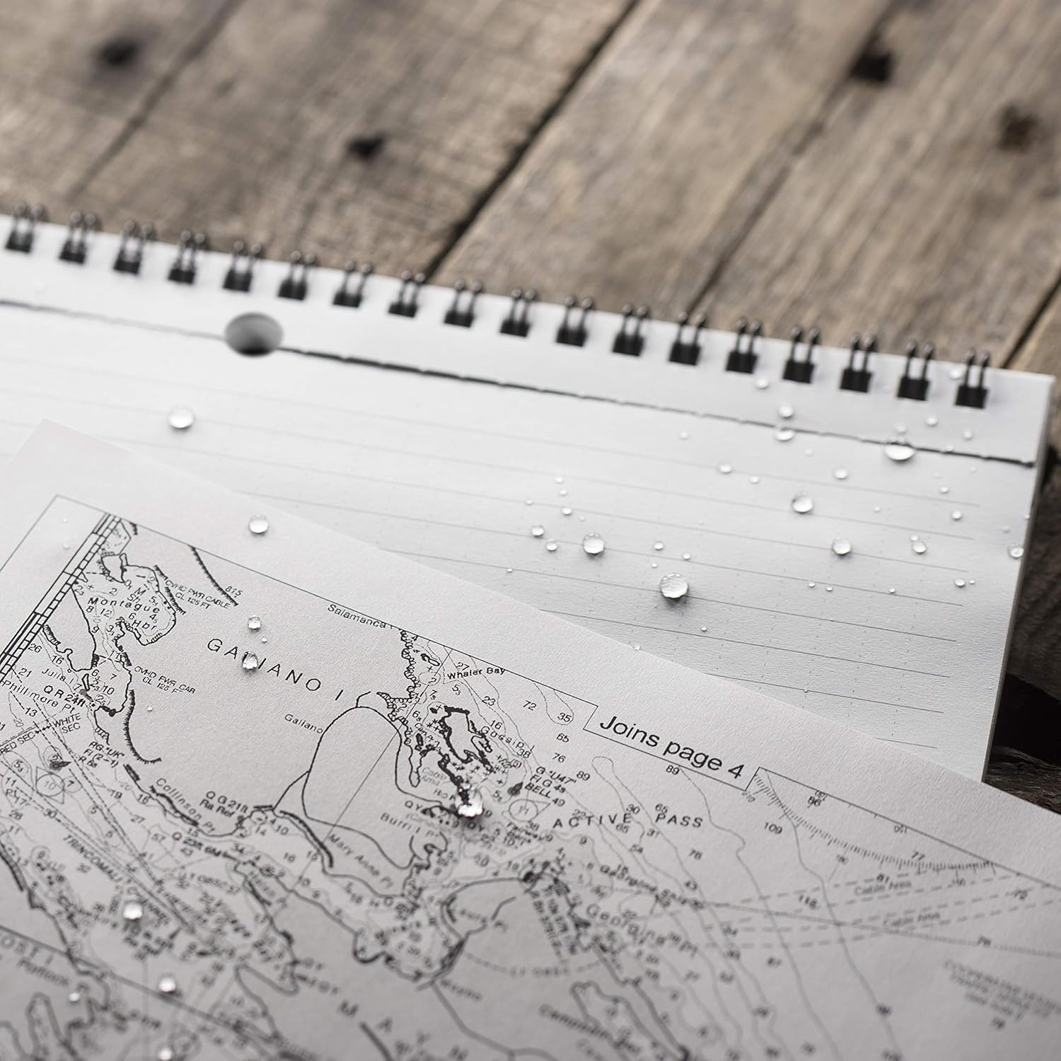 Rite in the Rain Weatherproof Legal Pad, 8.5" x 11", Gray Cover, Legal Pattern (No. LP785) - Image 8