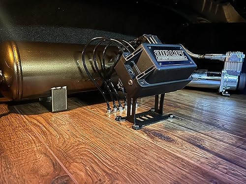 Miniatura 4 de JY Performance Soporte de montaje de pedestal para elevador de aire Airlift 3P / 3H / V2, montaje de 45 grados