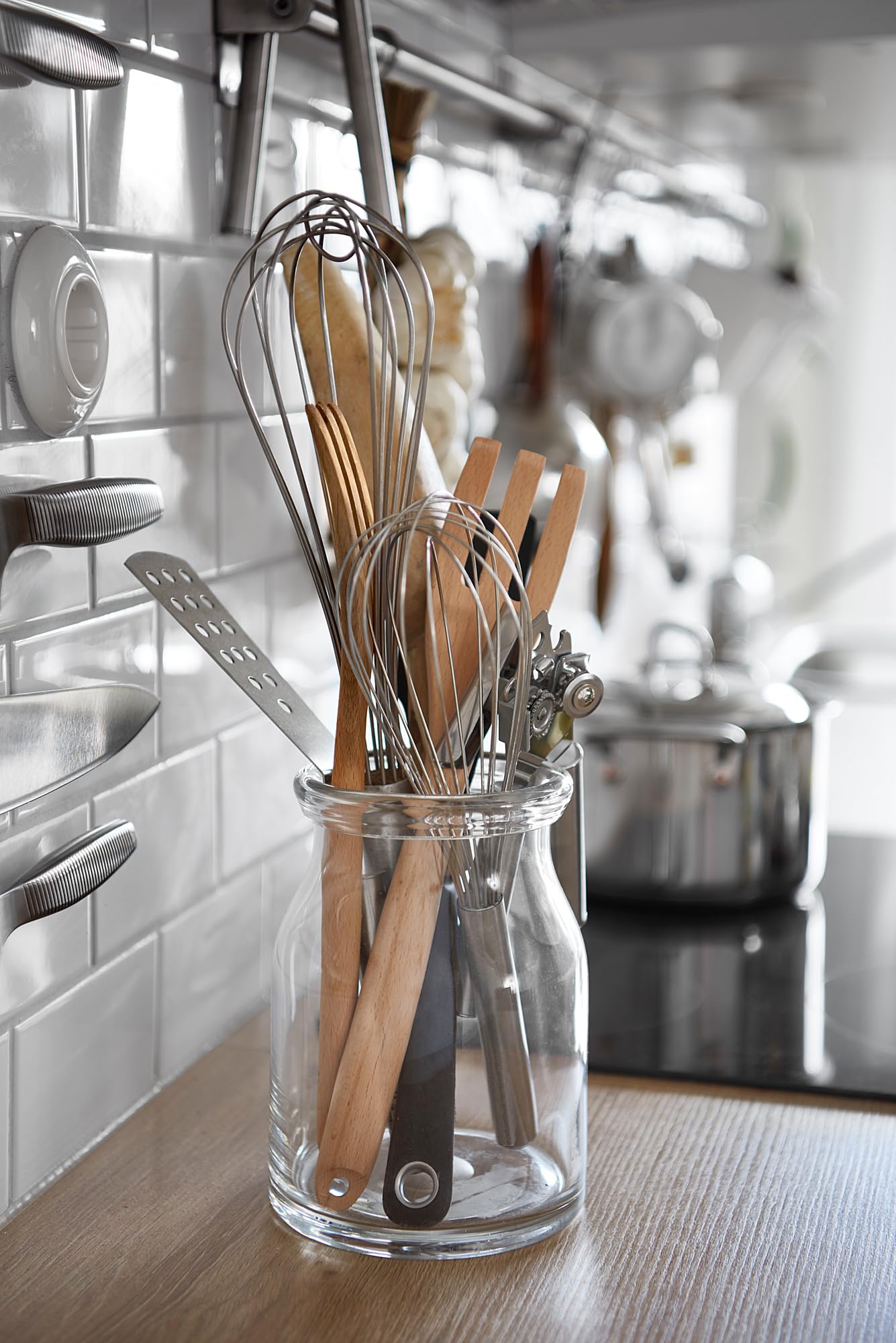 IDEALISK - Frusta in acciaio inox, set da 2 pezzi