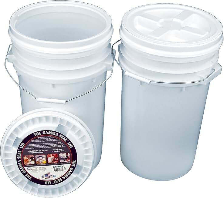 7 gallon plastic bucket