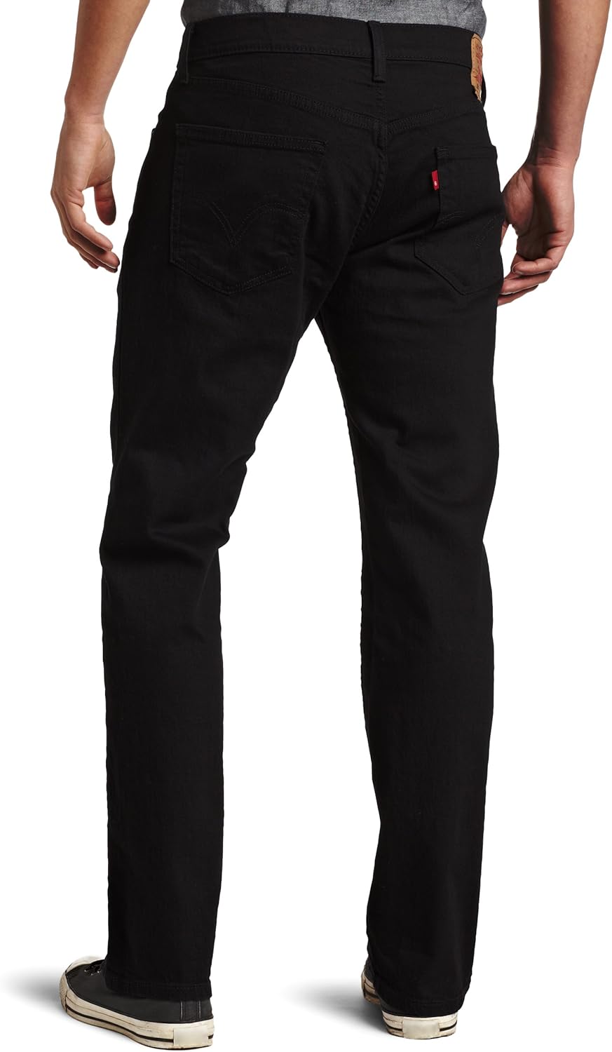 Levi's Men's 559 Relaxed Straight Jeans (Also Available in Big & Tall) Standard 36W x 30L Black