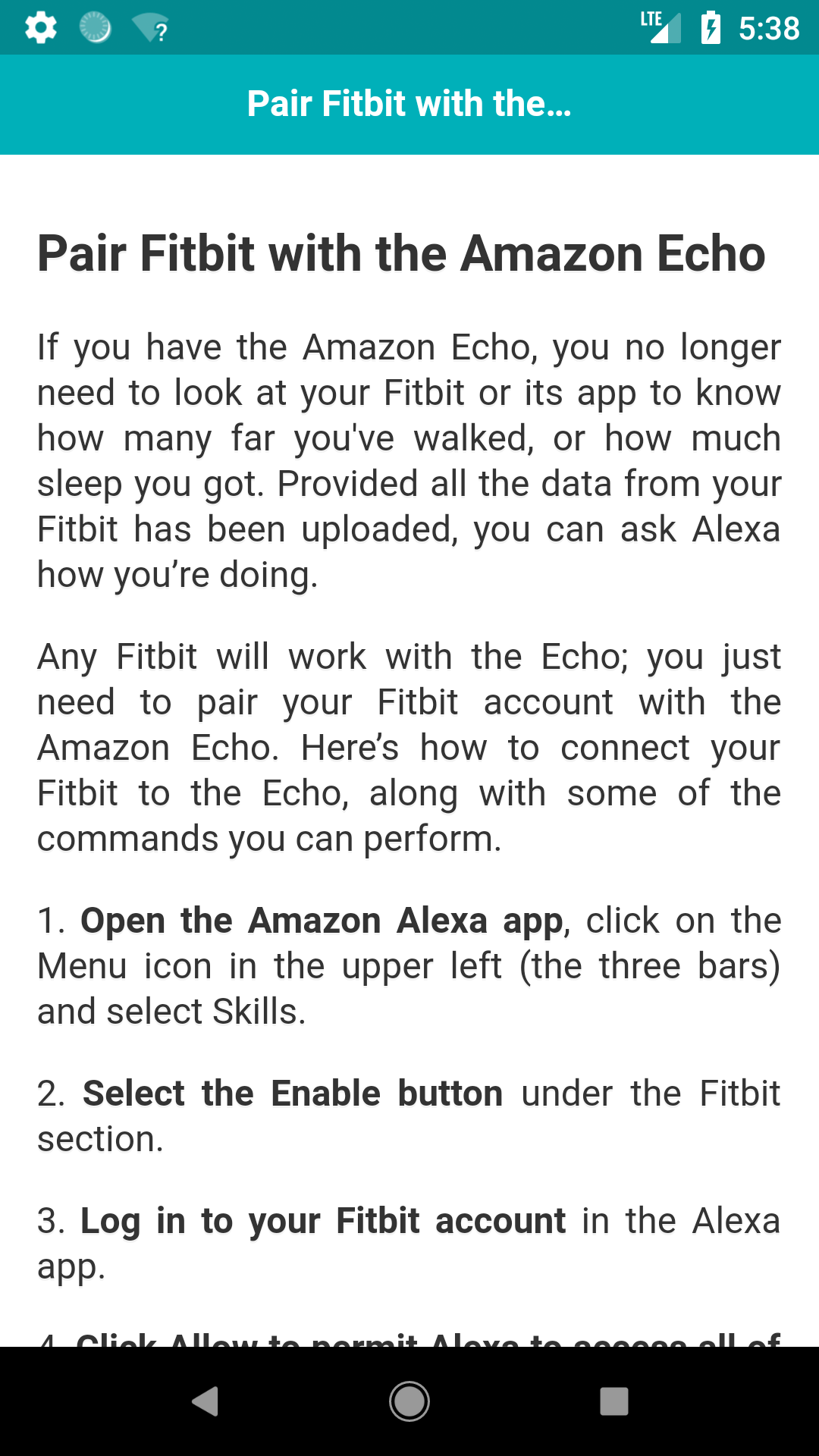 User guide for Fitbit Versa - App on Amazon Appstore