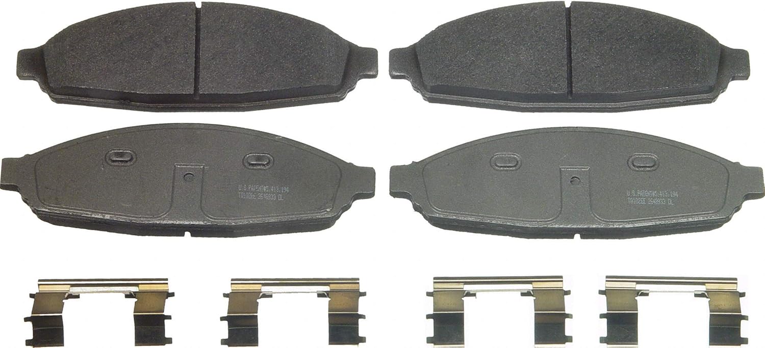 Wagner ThermoQuiet MX931 Semi-Metallic Disc Brake Pad Set