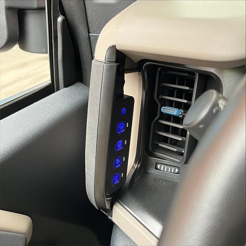 Painel de interruptores para alça de apoio Voswitch B400 S para Ford Bronco 2021+ – 4 botões