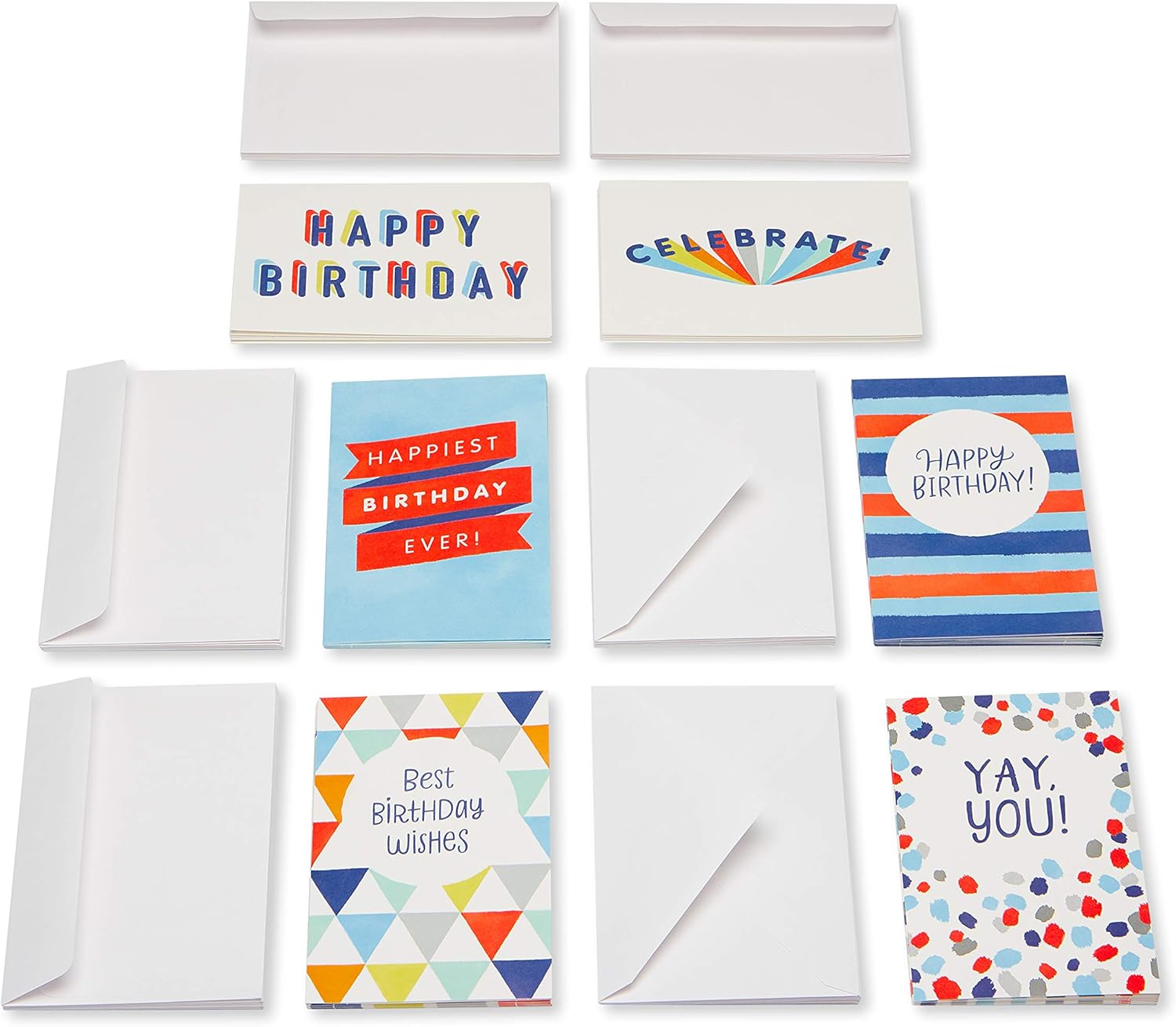 American Greetings Birthday Cards, Bold Birthday Designs (48-Count)