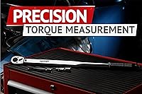 Vista 3 de EPAuto Llave dinamométrica de clic de 1/2 pulgada, juego de llaves métricas de impacto profundo de 1/2 pulgada, Cr-V, 6 puntos