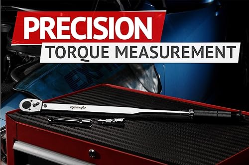 Miniatura 10 de EPAuto Llave dinamométrica de clic de 12 pulgada 10150 pieslibras 136  2035 Nm