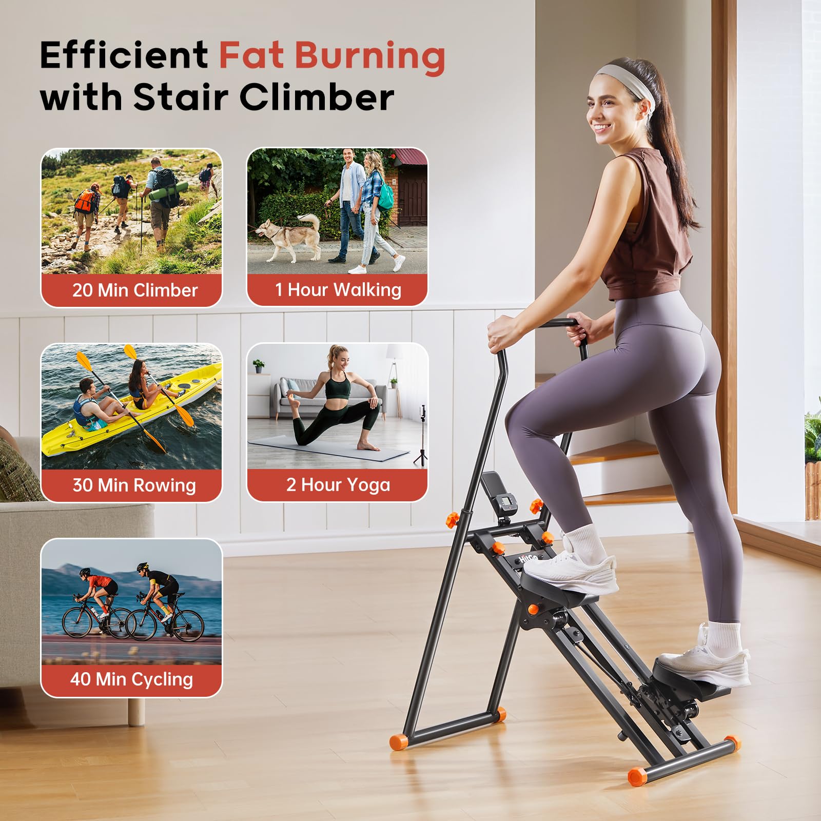 For Home Vertical Climber Stepper Machine MERACH Upgraded Exercise