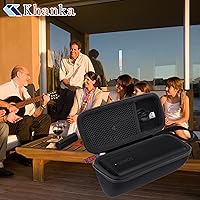 Vista 9 de khanka Hard Travel Case Replacement for Sonos Roam 2 / Sonos Roam Portable Smart Bluetooth Speaker