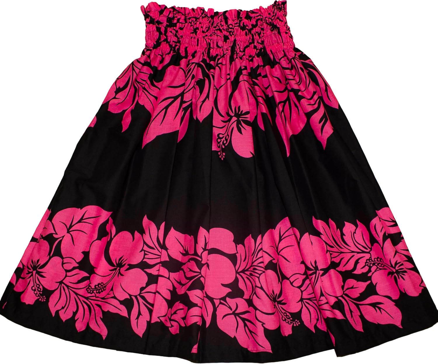 Hawaiian Youth Girls Pa'u Hula Skirt, Hawaii Hula Dancer Skirts for 8 to 12 Years Old Girls