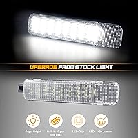 Vista 3 de NDRUSH - Luces interiores LED para panel de puerta, luz de cortesía o advertencia para puerta de vehículo