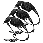 STORYCOAST Polarized Sports Sunglasses for Men Women Unbreakable Frame Cycling Fishing Driving 3Pack Black+Black+Black