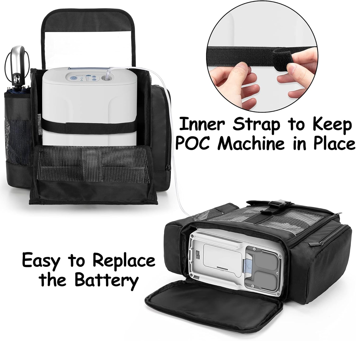 Buy CURMIO Portable Oxygen Concentrator Backpack Compatible with Inogen