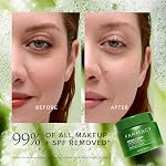 Farmacy Favorites Skin Care Set - Includes Green Clean Cleansing Balm, Wake Up Honey Eye Cream, Honey Halo Face Moisturizer & Lip Smoothie - Travel Size Skincare for Healthy, Glowing Skin (4 Count)
