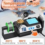 Preciva 927IV Soldering Station, 130W Digital Soldering Iron Kit - 4