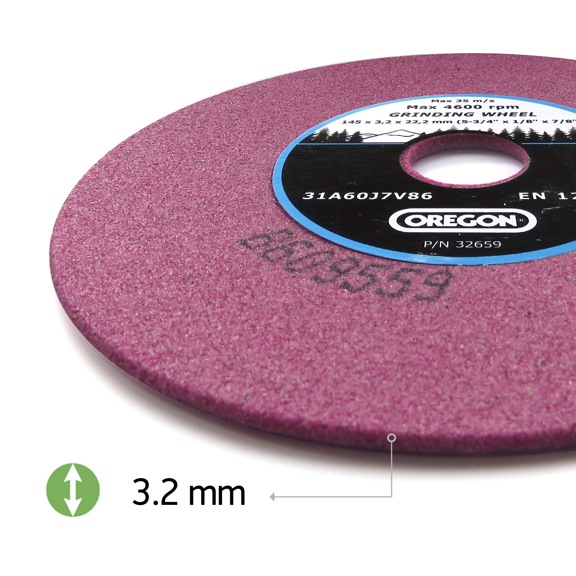 Rueda para amoladora de diámetro 145 mm para Oregon 3/8" Low - 325" Pro -
