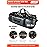 UNPLUG Ultimate Adventure | 1680D Heavy Duty Waterproof Bag | Large Travel Bag which can be Used for Camping, Motorcycling, Boating, or Hunting|155L Storm Grey