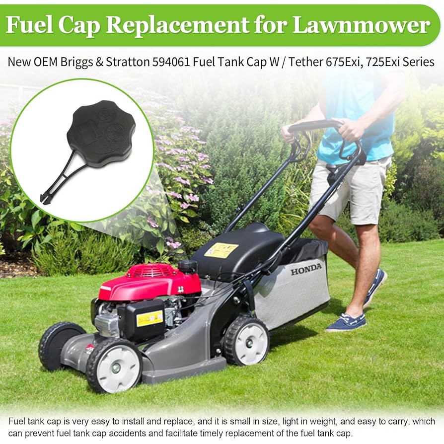 Amazon.com: 594061 Lawn Mower Gas Cap Compatible with B