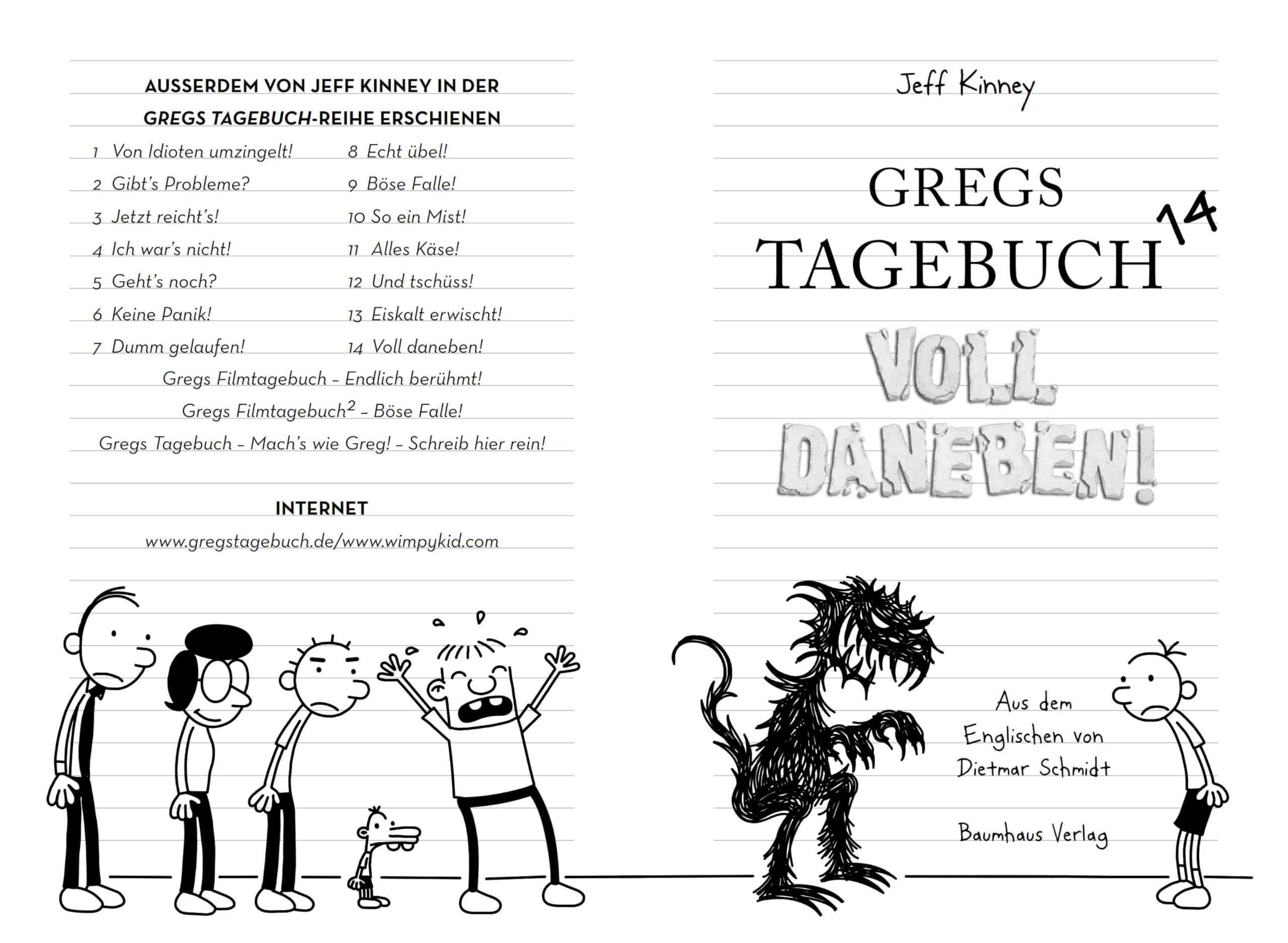 Gregs Tagebuch 14. Voll daneben !