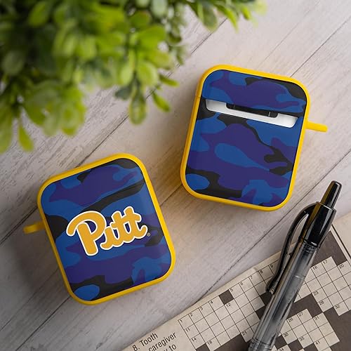 Miniatura 2 de AFFINITY BANDS Pittsburgh Panthers Camo HDX - Funda compatible con Apple AirPods Generaciones 1 y 2