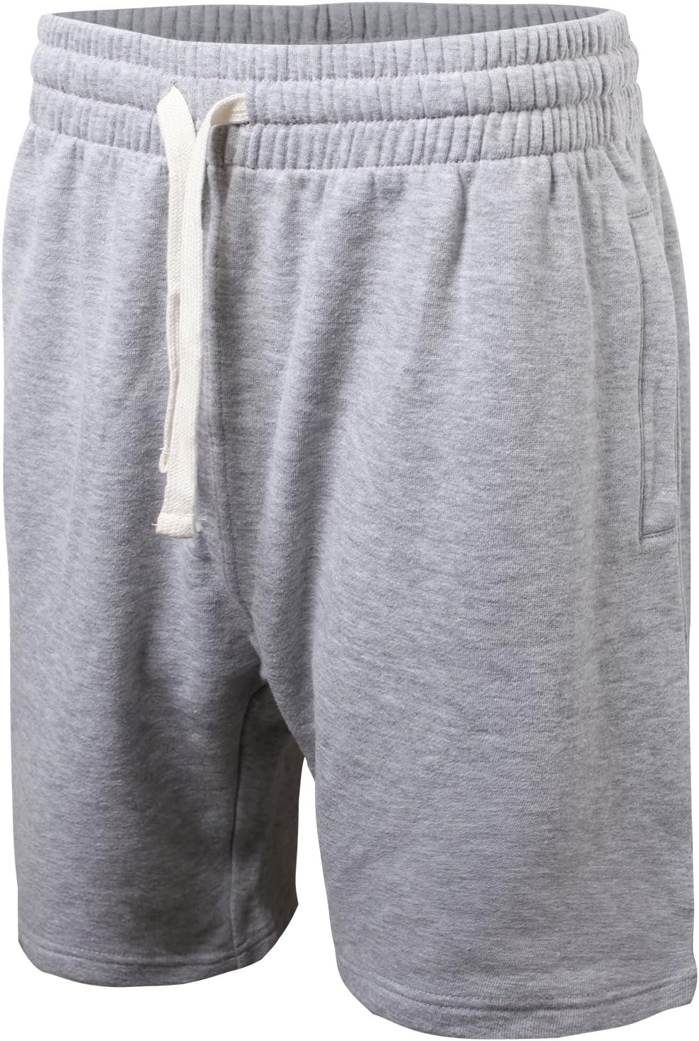 PROGO USA Men’s Shorts – Classic Fleece Workout Shorts - Men Shorts Casual with Elastic Waist - Image 2